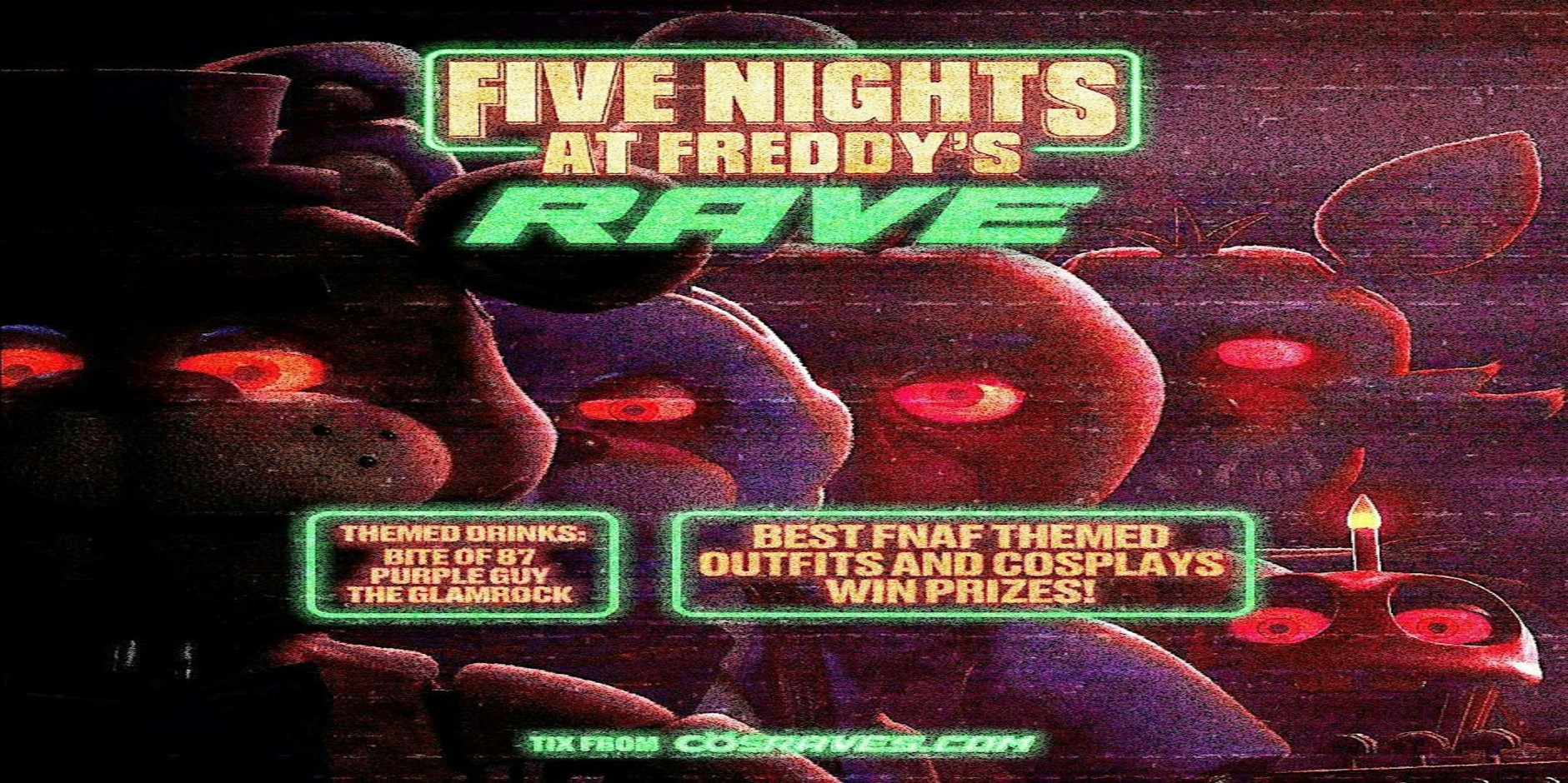Milwaukee FIVE NIGHTS AT FREDDYs RAVE! MILWAUKEE